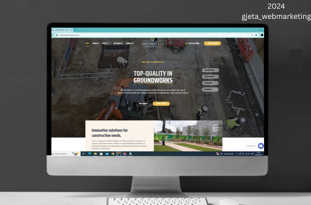 Madana Groundworks UK – Professional Groundworks and Excavation Services