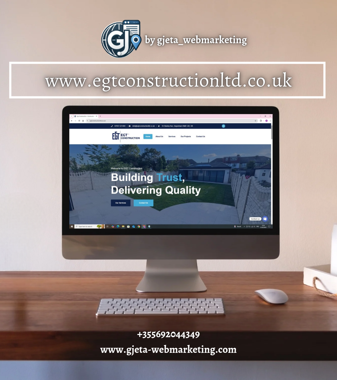 Web Design Project Example from Our SEO Portfolio