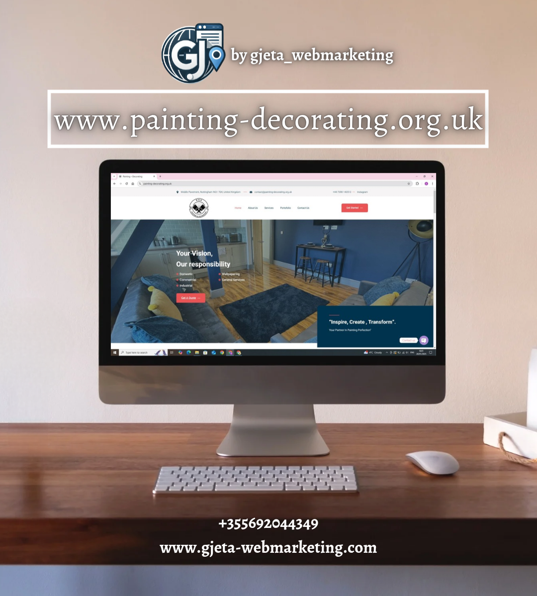 Responsive Web Design SEO Project Showcase