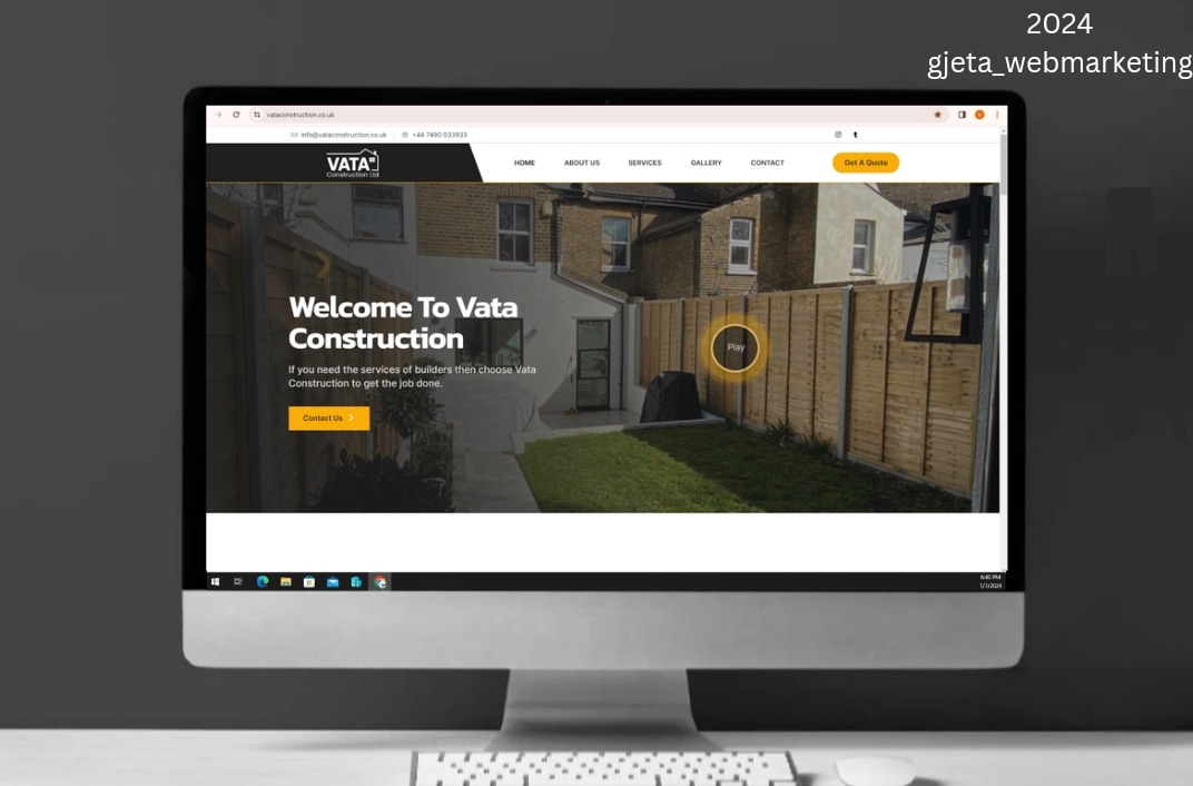 Mobile-friendly website design by Gjeta WebMarketing