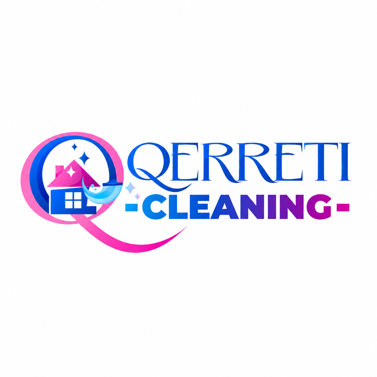 Qerreti Cleaning Gradient Logo